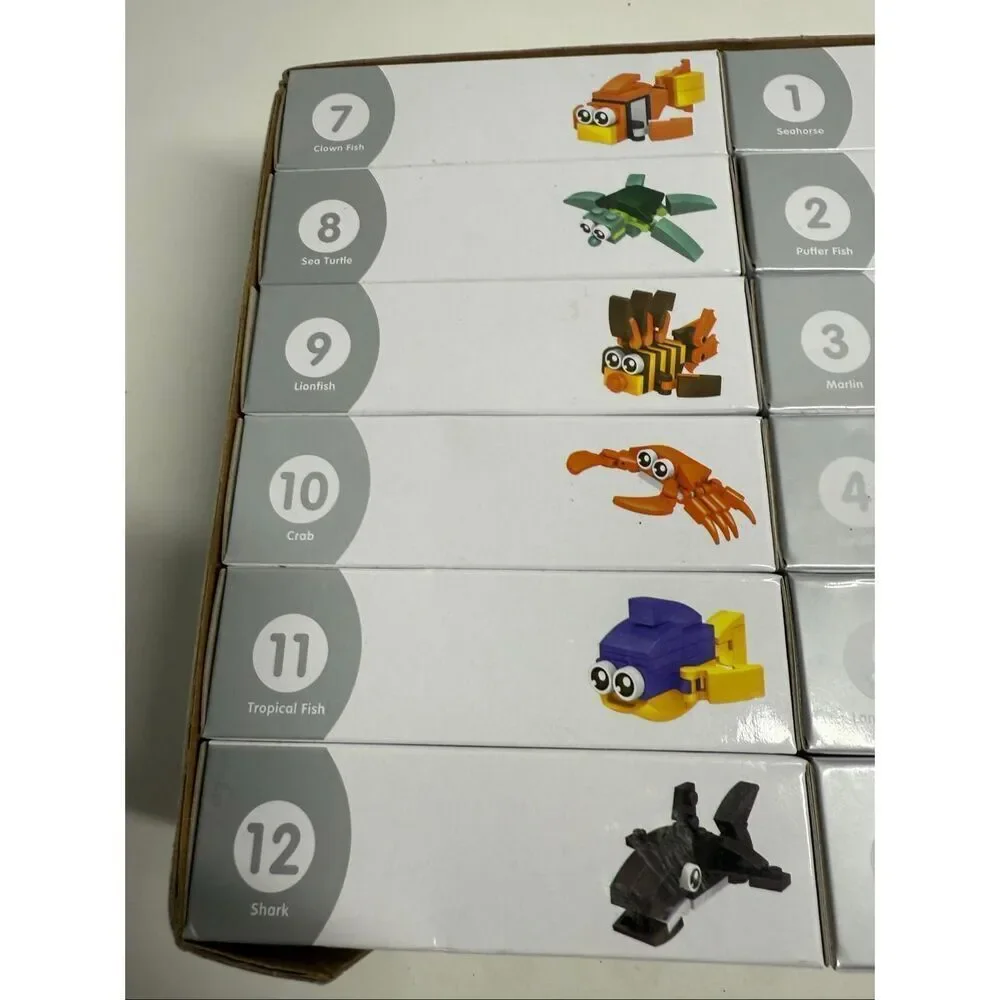 DR STAR DIY Sea World Mini Blocks 12 pcs Set